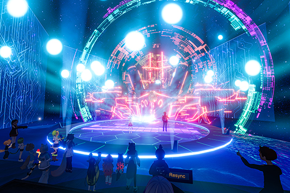 メタバースヨコスカ　VR ライブ「SARUSHIMA SPECIAL EVENT a ten minute Dream」開催